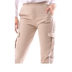 Pantaloni sport dama, culoare bej, 53995