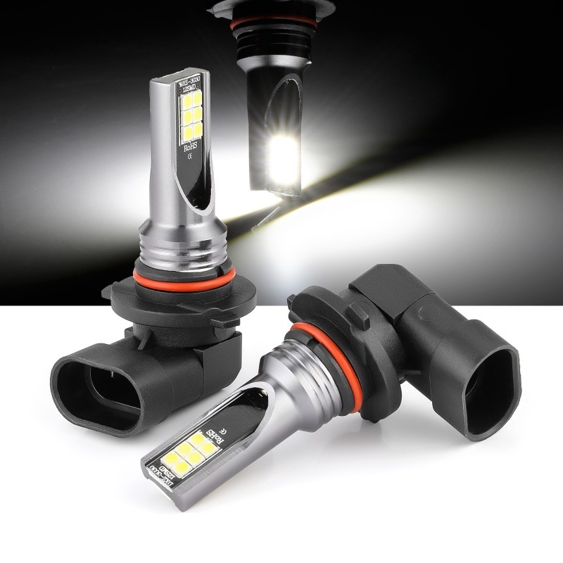 Hopeful Gently Cable car Led bec HB3 9005 6 smd 3030 high power, de culoare alb, pentru proiectoare, set de Hopeful Gently Cable car Led bec HB3 9005 6 smd 3030 high power, de culoare alb, pentru proiectoare, set de