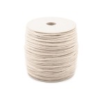 Cotton wick, cord, diameter 2 mm, 1 meter